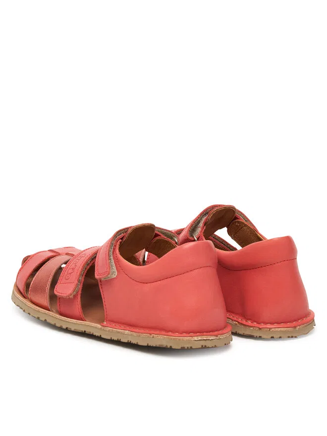 Сандалии Barefoot Flexy F G3150283-17 D кораллового цвета Froddo — фото 3