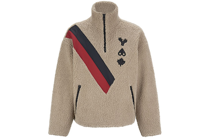 

Tide Hockey Sweatshirts Unisex Taupe Moose Knuckles