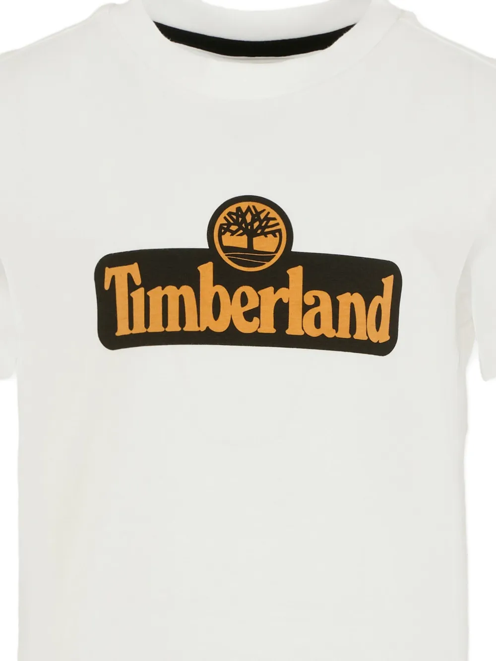 Футболка с логотипом Timberland Kids, белый — фото 3