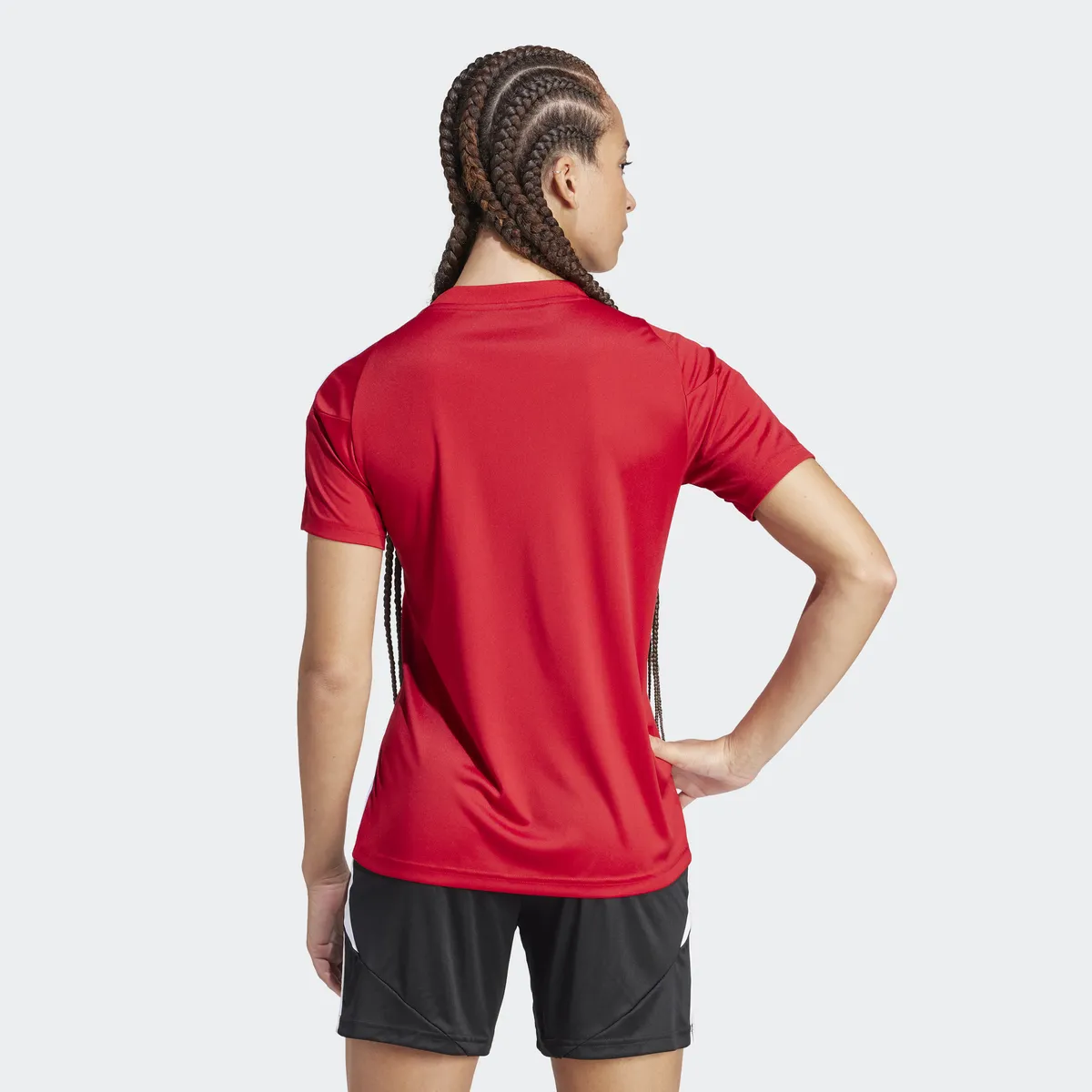 Футбольная майка adidas Performance "TIRO 24 JSY W", цвет Team Power Red 2 / White — фото 4