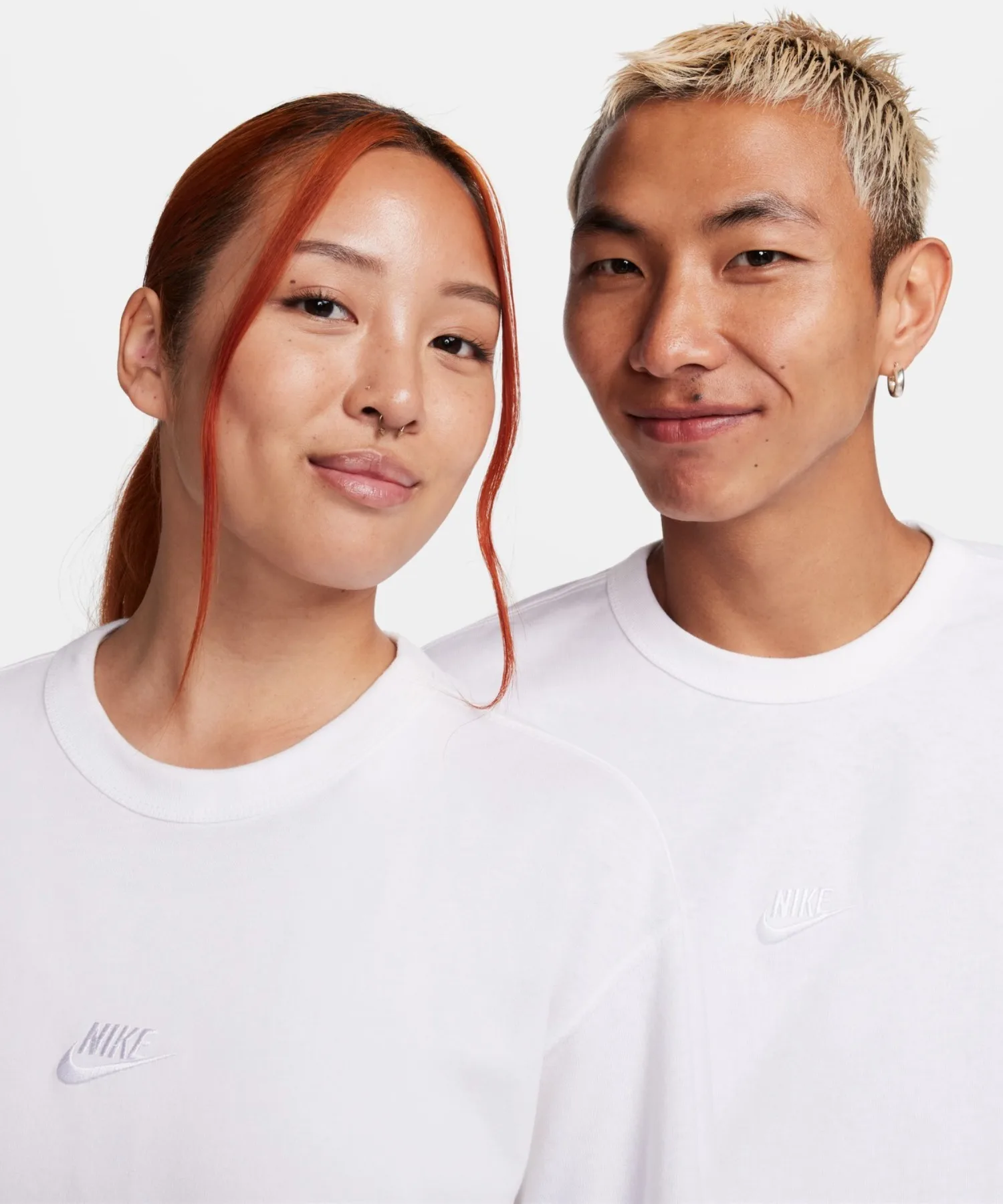 Мужская футболка из органического хлопка Nike NSW PREM ESSNTL SUST LS белая — фото 3