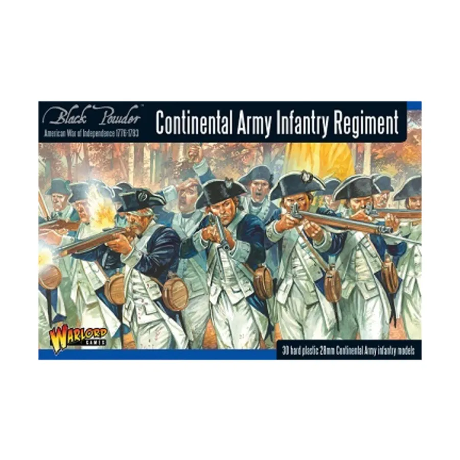 

Пехотный полк Континентальной армии, Black Powder - American War of Independence (28mm)
