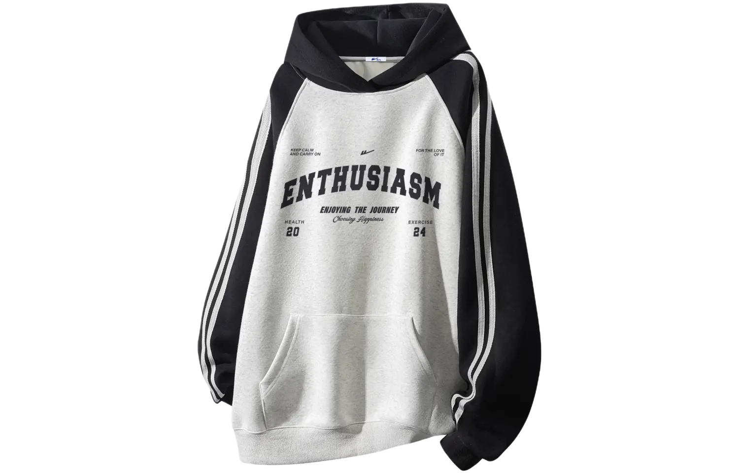 

Худи Unisex из коллекции Huichao Riding The Wind WARRIOR, черный белый серый[thickened and fleece-lined]