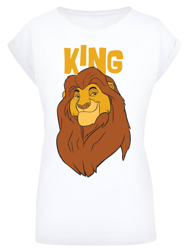 

Футболка F4NT4STIC Disney The König der Löwen Mufasa King, белый