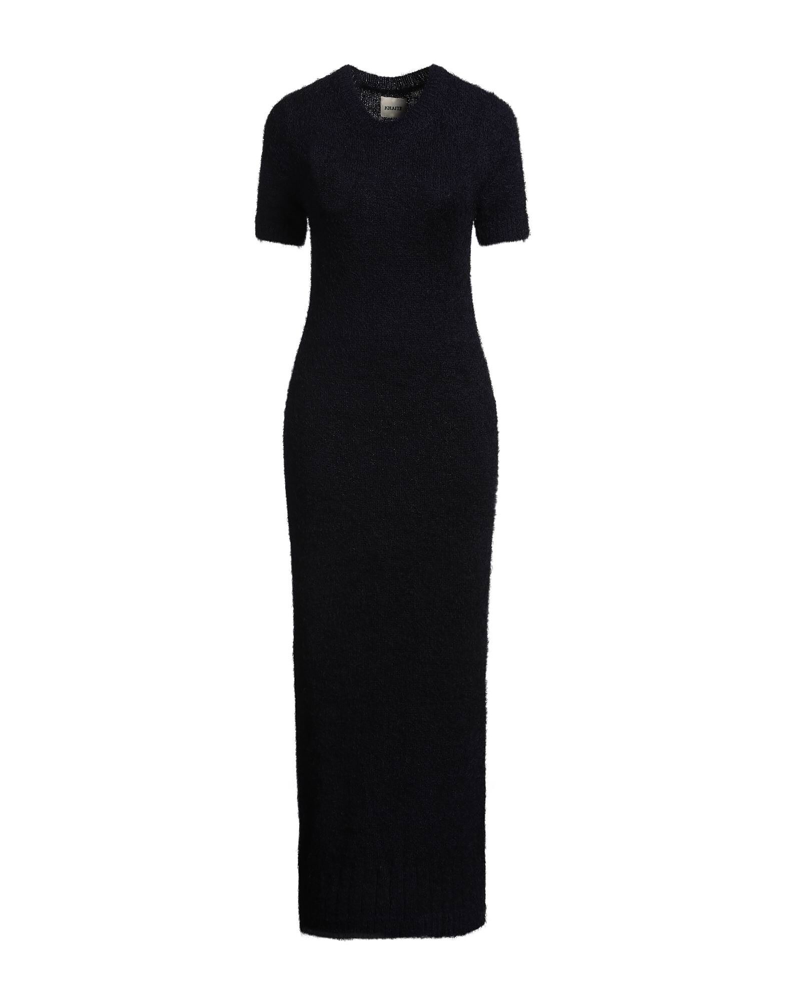 

Макси платье Khaite, темно-синий