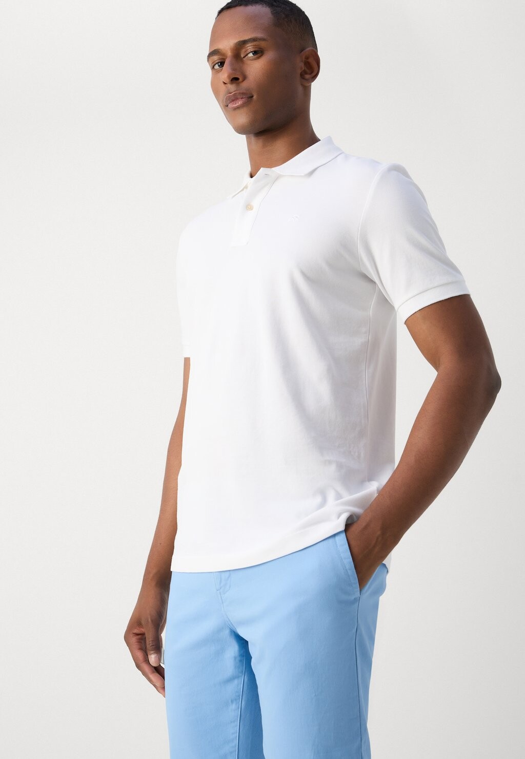 

Поло CORE LOGO Scotch & Soda, белый