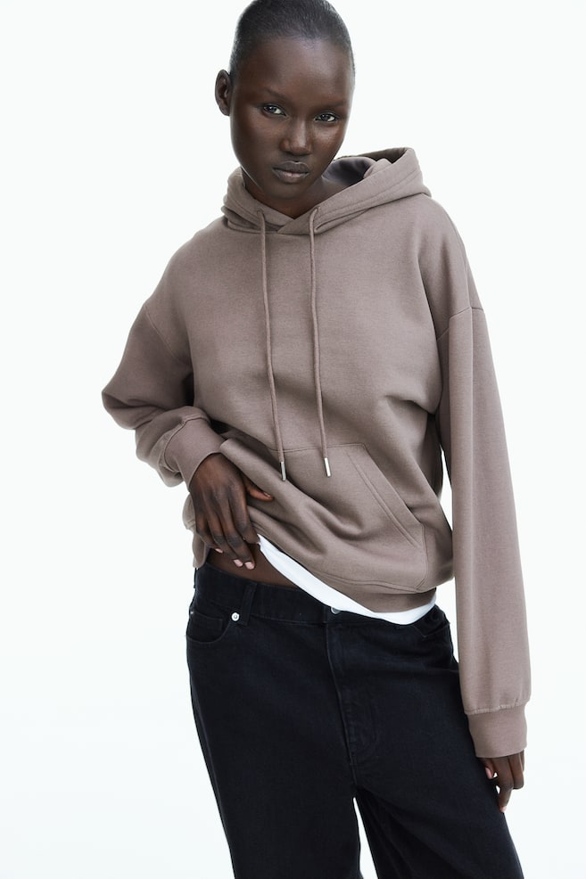 

Толстовка с капюшоном H&M, серый