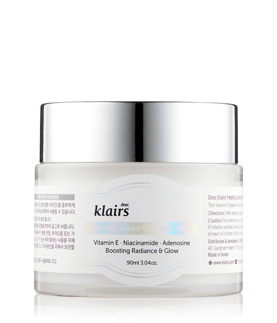 

Медицинская маска Klairs Freshly Juiced Vitamin E, 90 ml