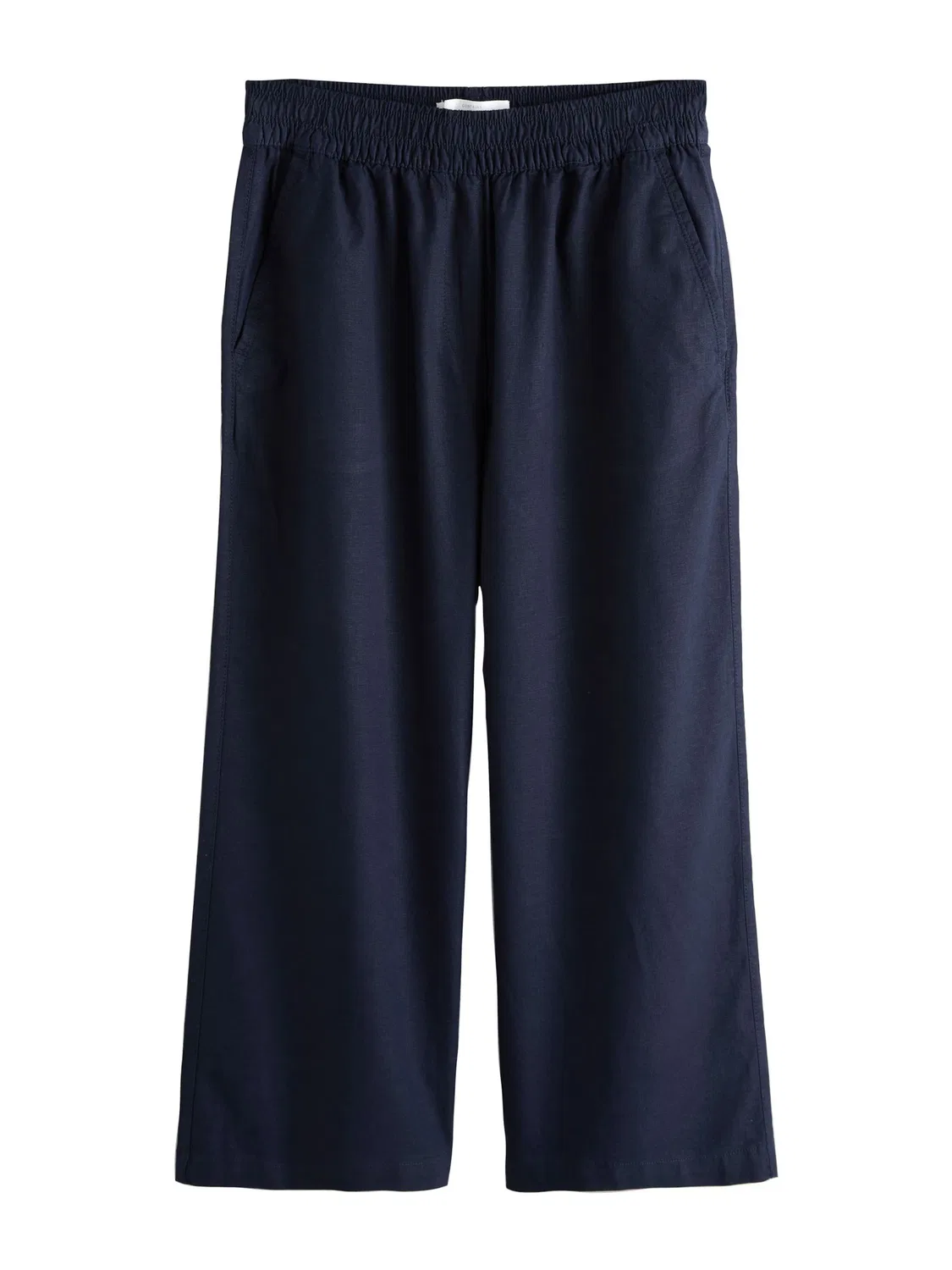 Брюки свободного кроя Next, Camel/Navy — фото 3