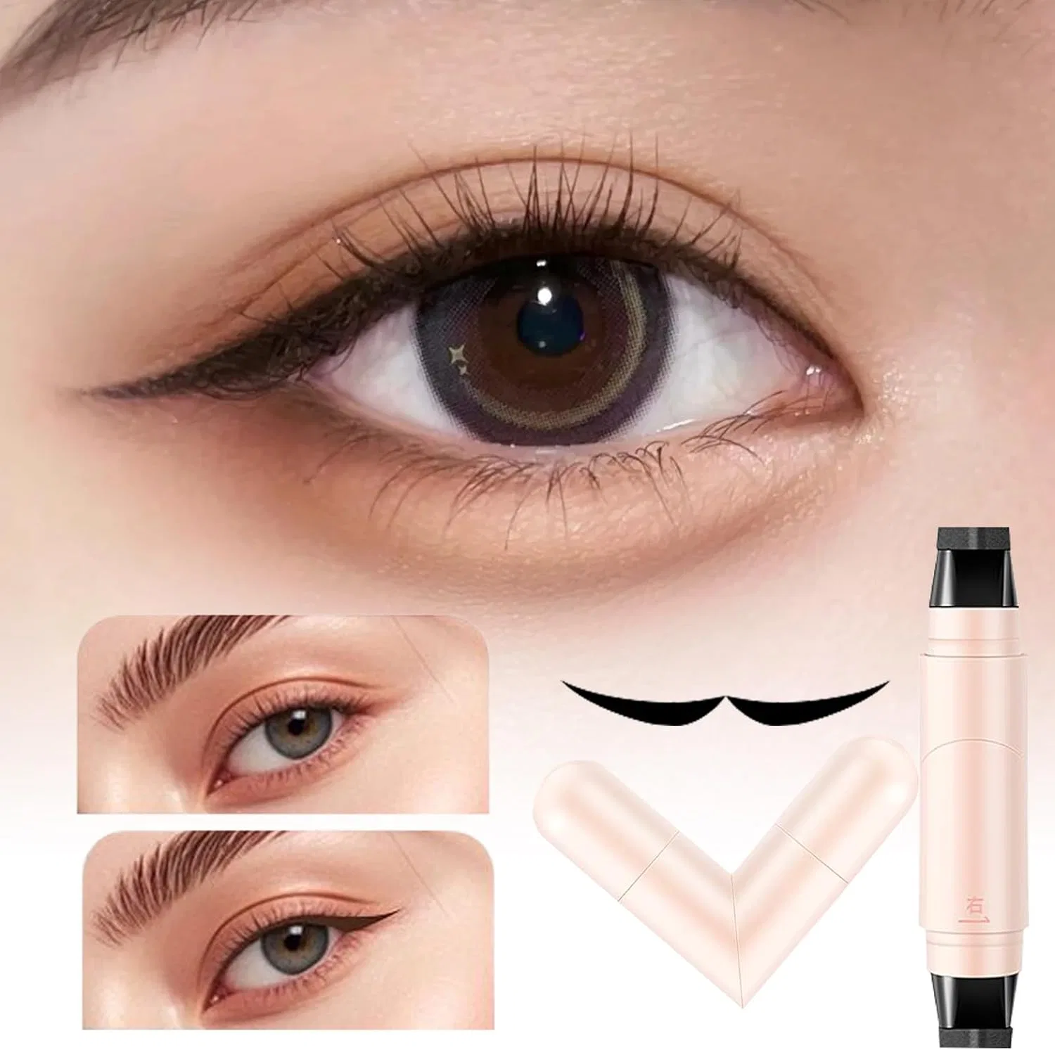 Подводка для глаз Eyeliner Stamp, черный, 1.05 мл — фото 2