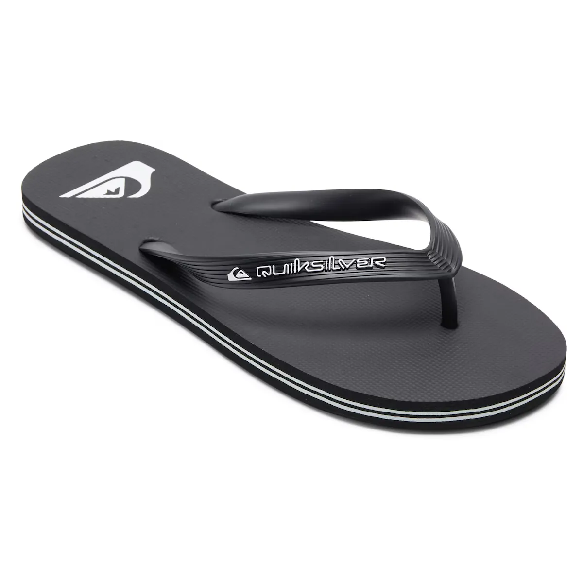 

Molokai Core Quiksilver мужские шлепанцы, черный/белый