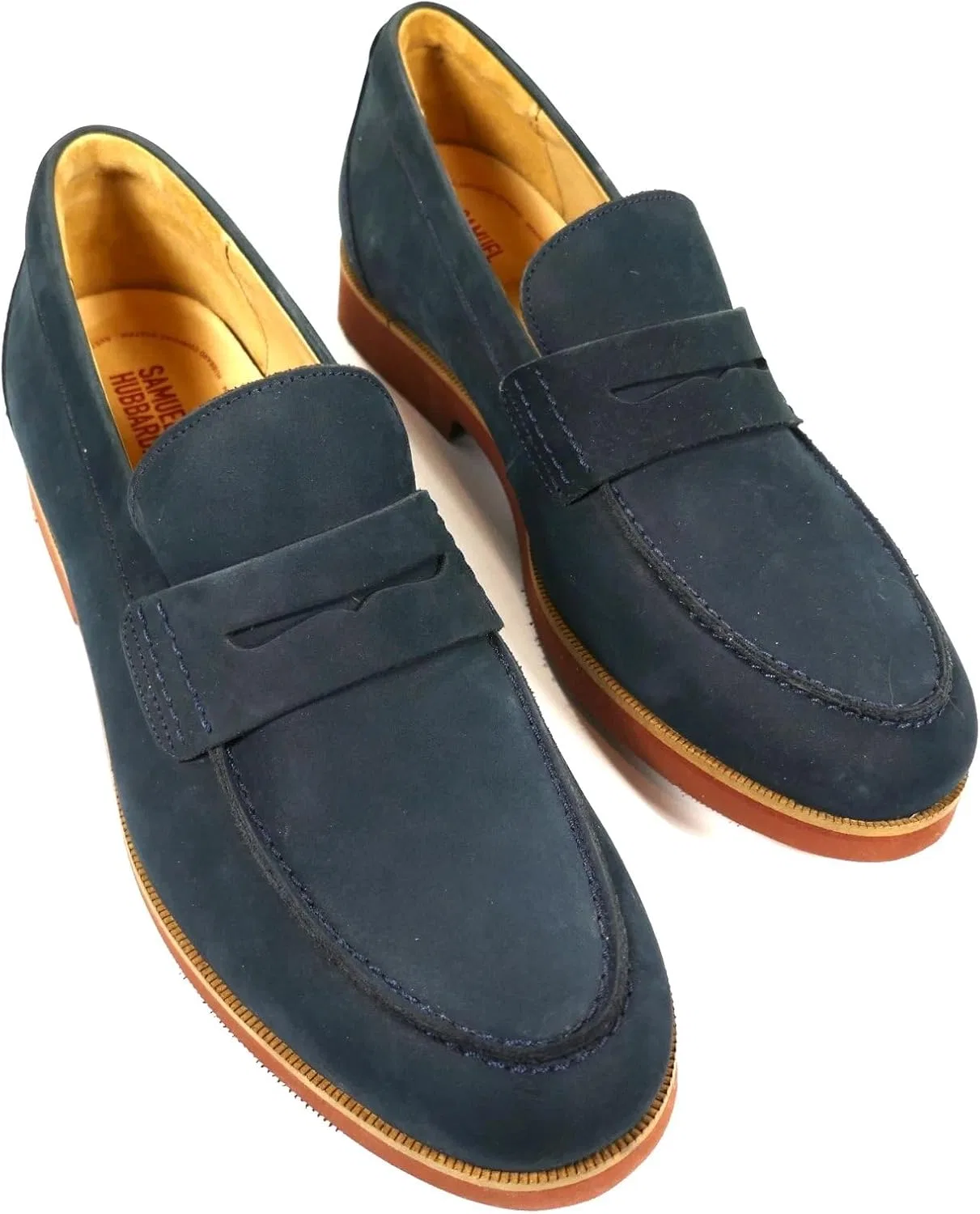 Лоферы Samuel Hubbard, Navy Nubuck