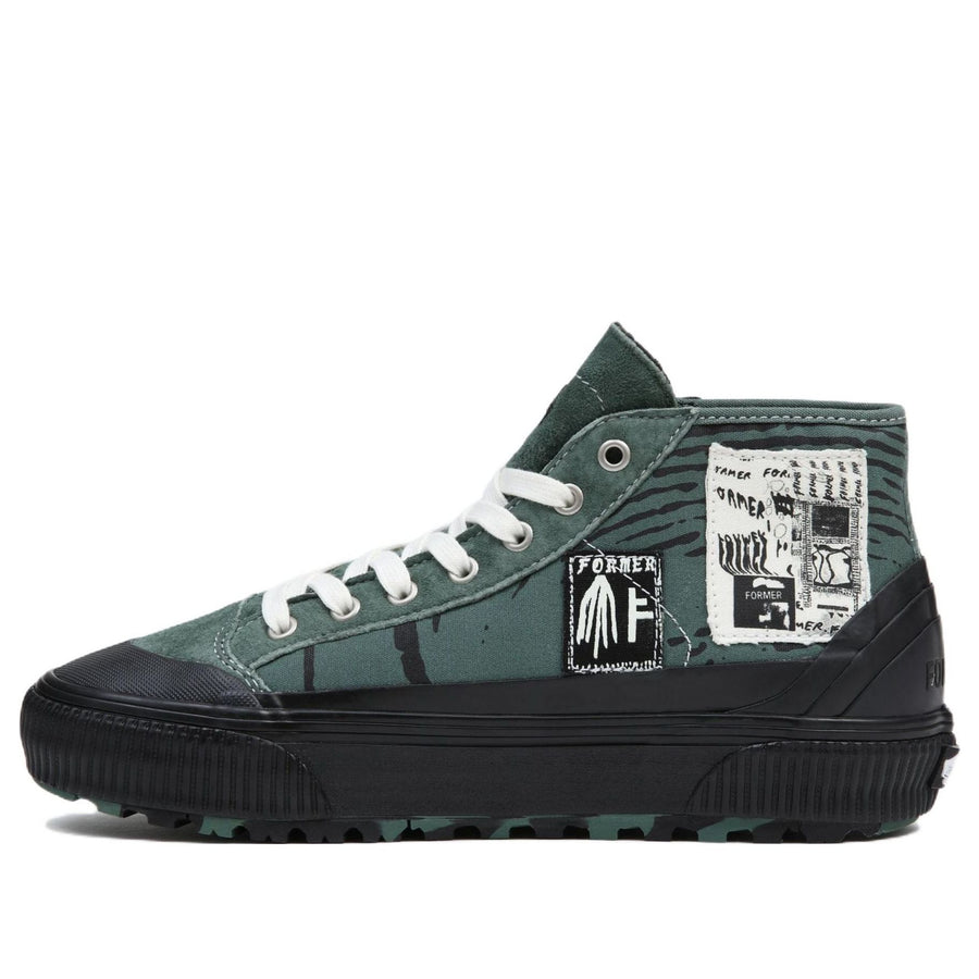 

Кеды Former x Vans Destruct 'Green Black', зеленый