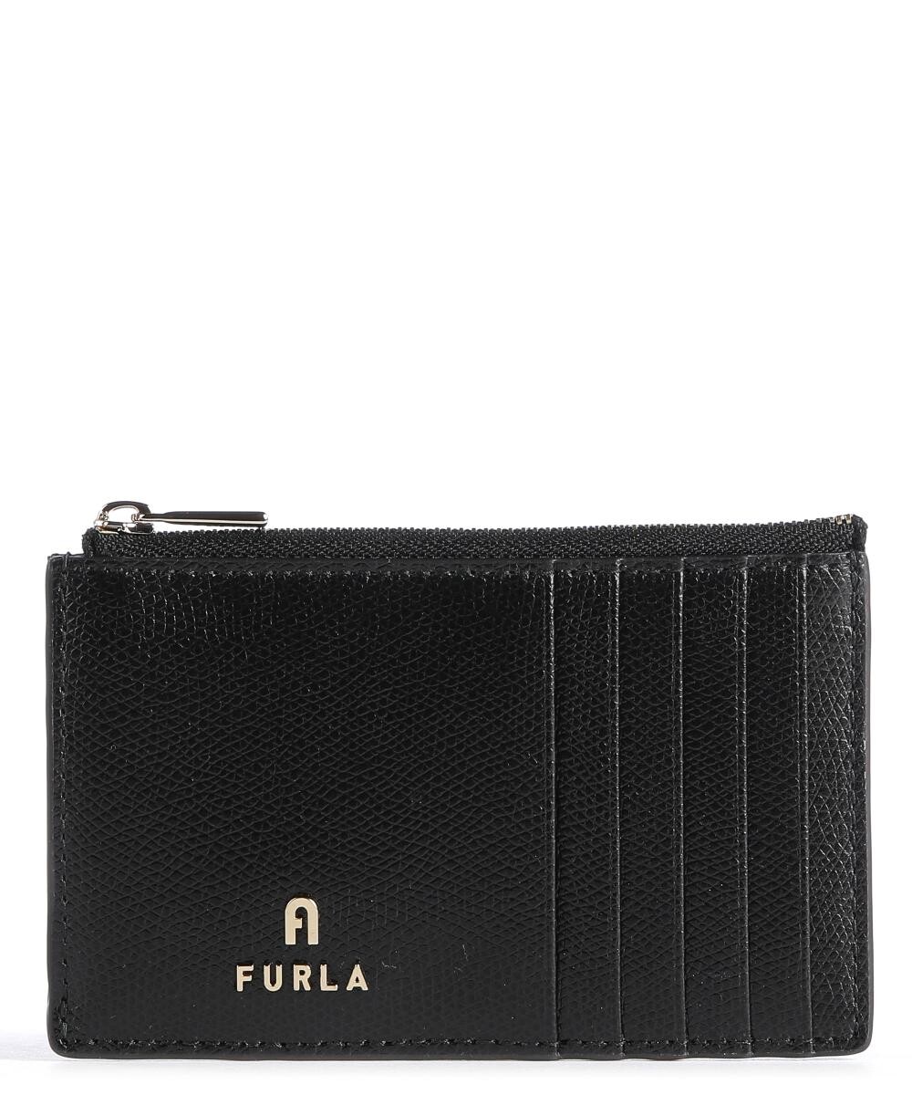 

Кошелек Camelia M из зерненой кожи Furla, черный