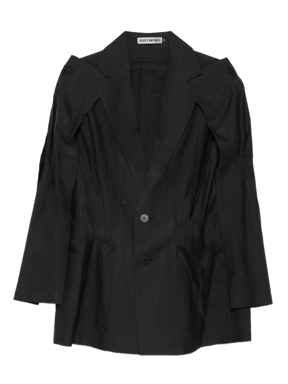 

Жакет Crimped and Pressed Issey Miyake, черный
