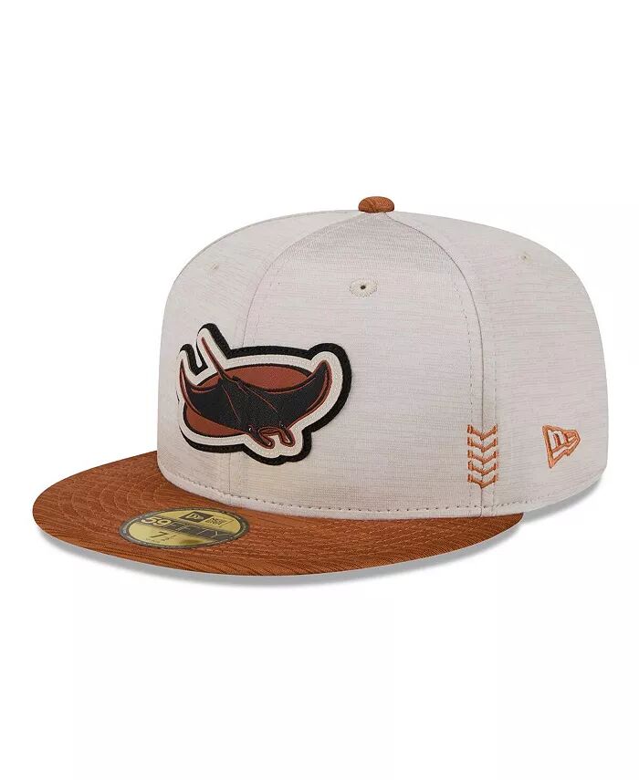

Мужская шляпа Stone, Brown Tampa Bay Rays 2024 Clubhouse 59FIFTY Fitted New Era