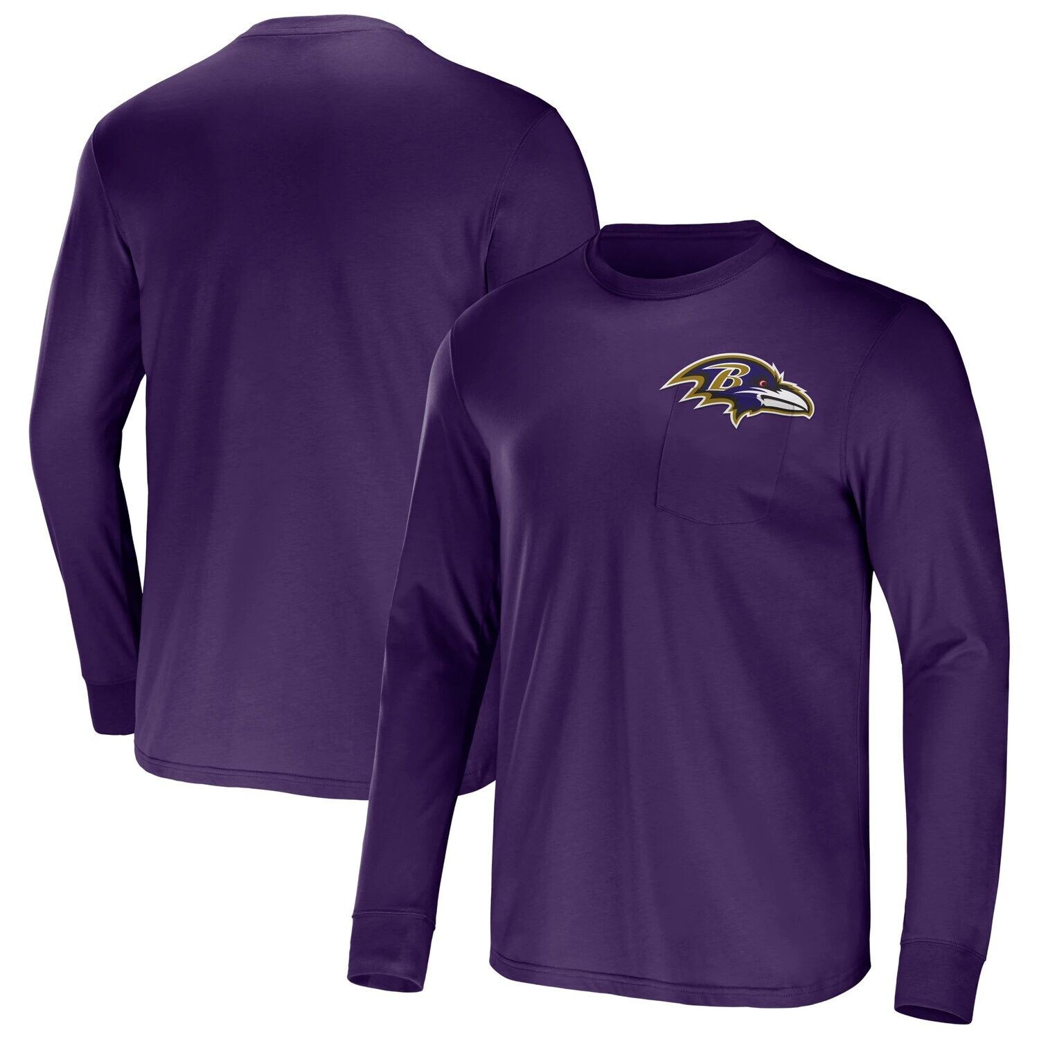 

Мужская футболка NFL x Darius Rucker Collection от Fanatics фиолетовая футболка с длинным рукавом Baltimore Ravens Team, Фиолетовый, Мужская футболка NFL x Darius Rucker Collection от Fanatics фиолетовая футболка с длинным рукавом Baltimore Ravens Team
