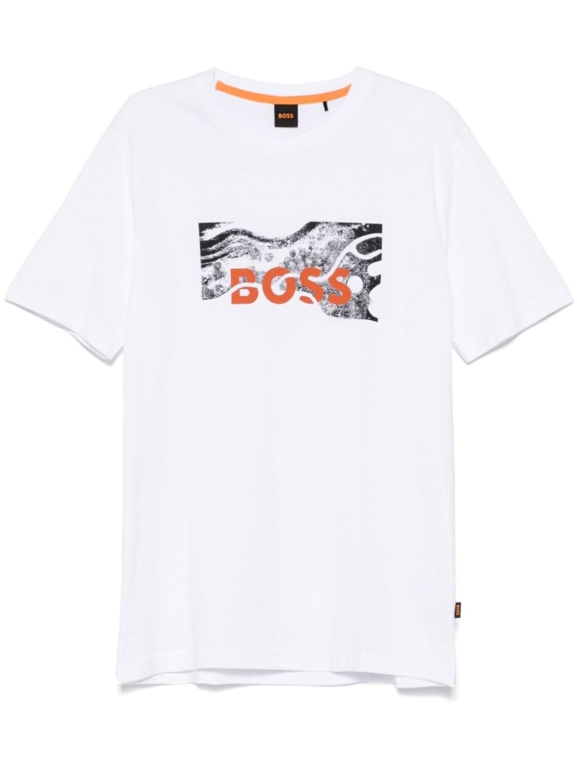 

BOSS футболка с логотипом, белый