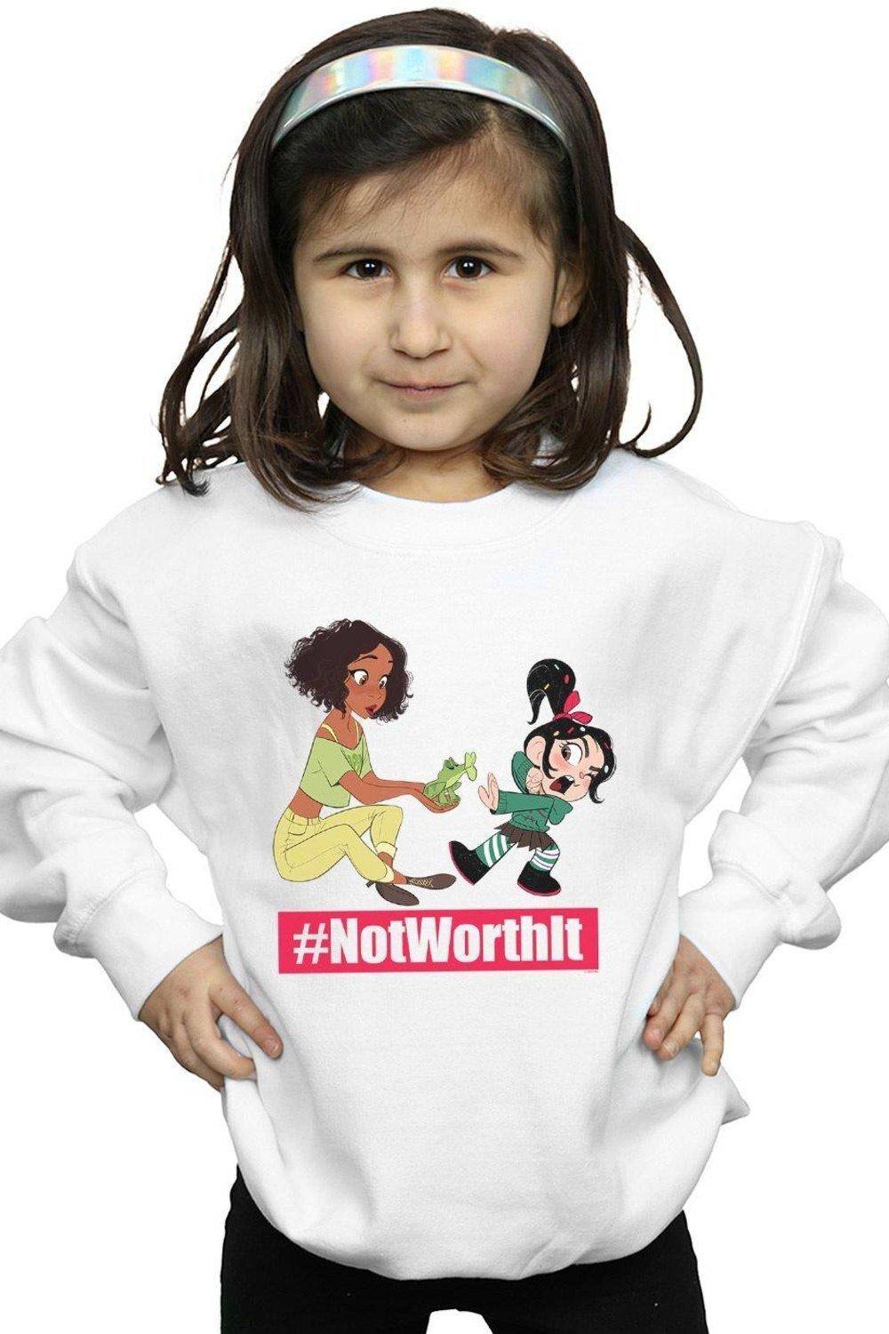 

Толстовка Wreck It Ralph Tiana And Vanellope Disney, белый