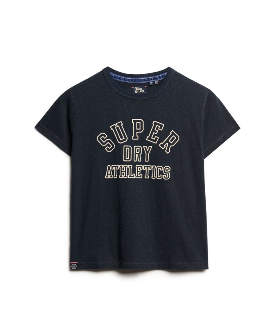

Рубашка Superdry Athletic Essentials, морской синий