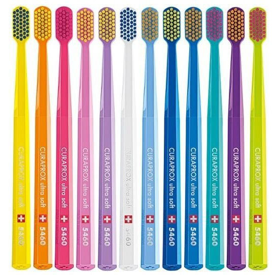 Мягкая зубная щетка CURAPROX CS 5460 Ultra Soft Eco Pack 3 шт. — фото 4