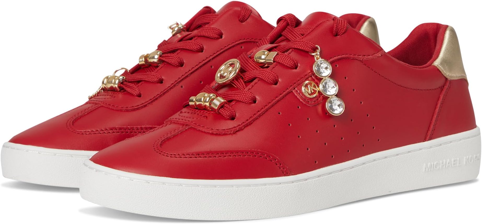 Кроссовки MICHAEL Michael Kors Women's Scotty Lace Up, Crimson