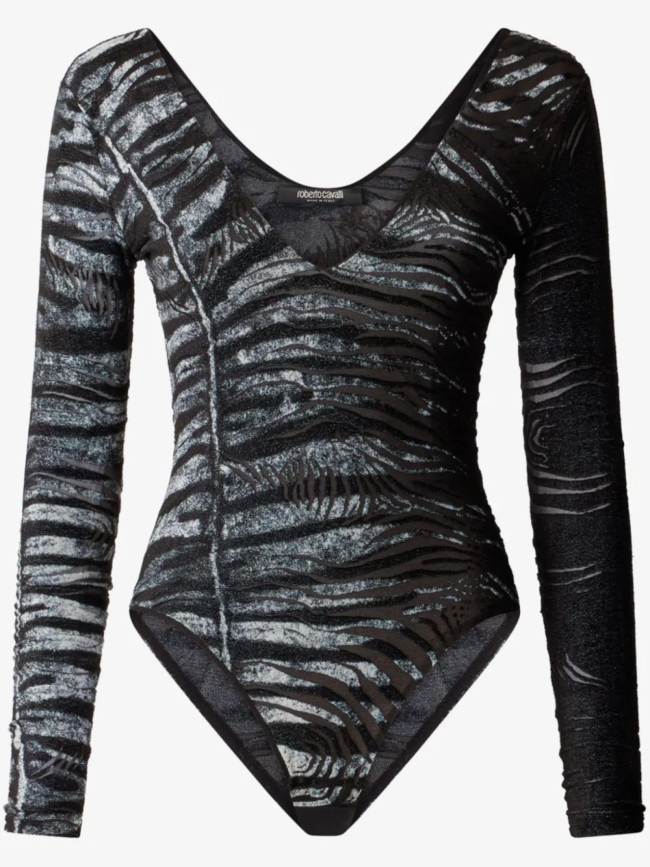 

Футболка Roberto Cavalli printed body, черный