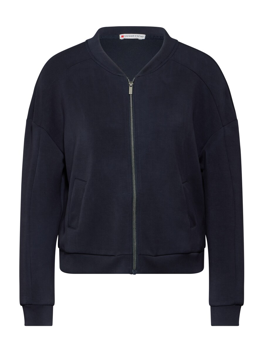 

Вязаный кардиган STREET ONE Knit Cardigan, ночной синий