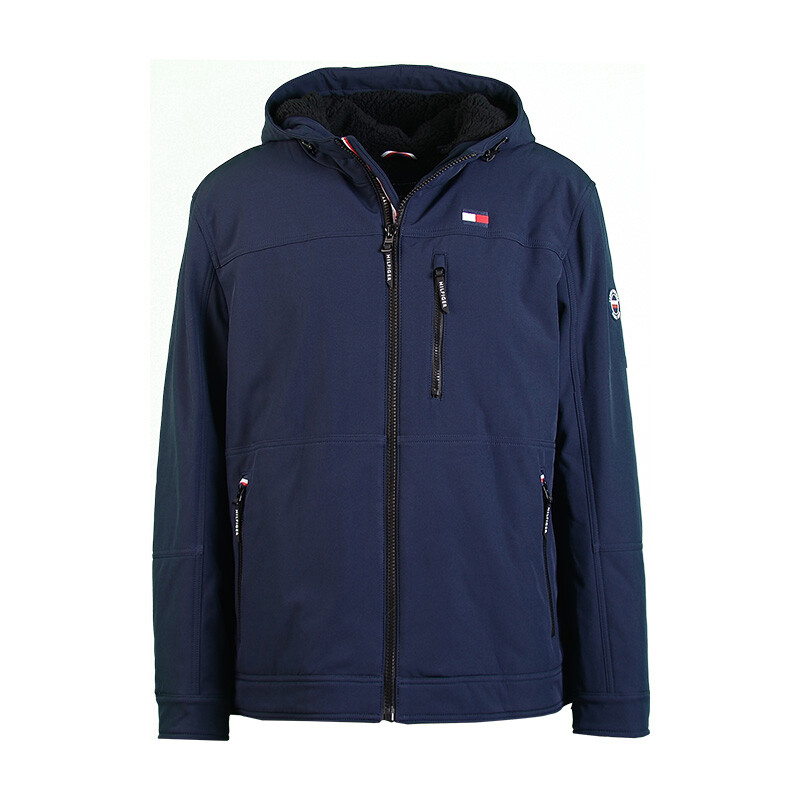 

Мужская стеганая куртка Tommy Hilfiger, цвет Black