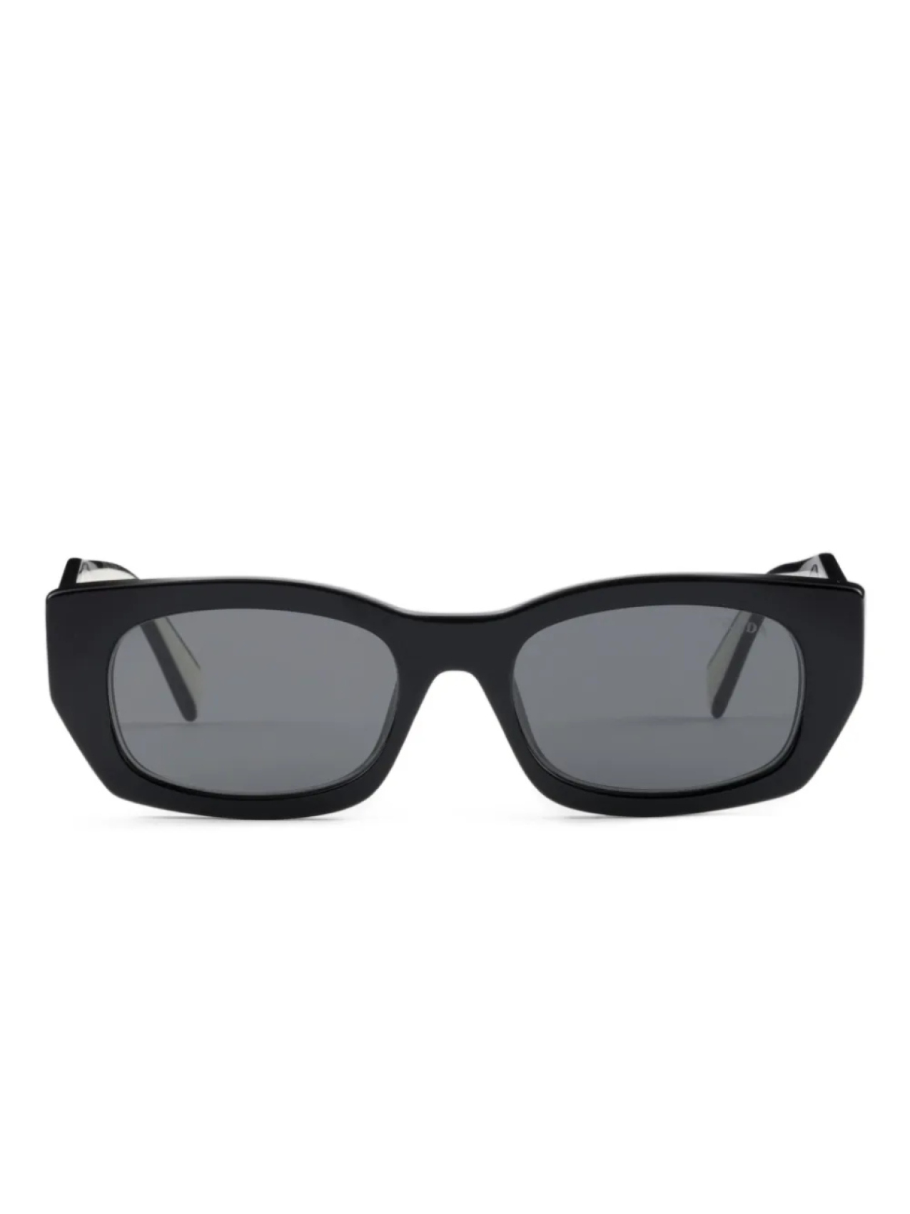 

Солнцезащитные очки в прямоугольной оправе Prada Eyewear, черный