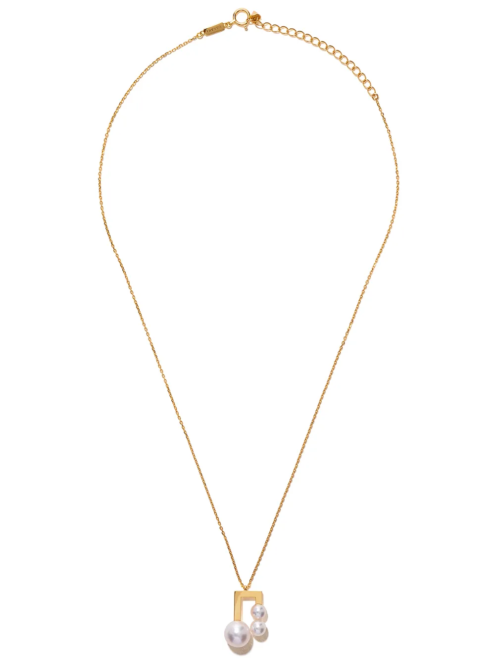 

Колье Balance Note из желтого золота с жемчугом TASAKI, золотой