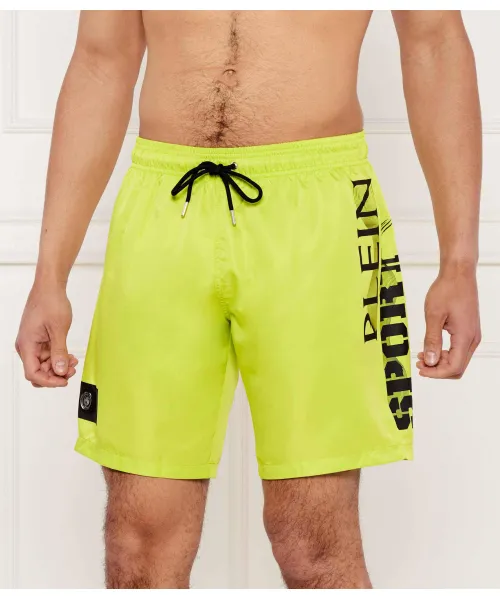 

Пляжные шорты Regular fit Plein Sport, зеленый