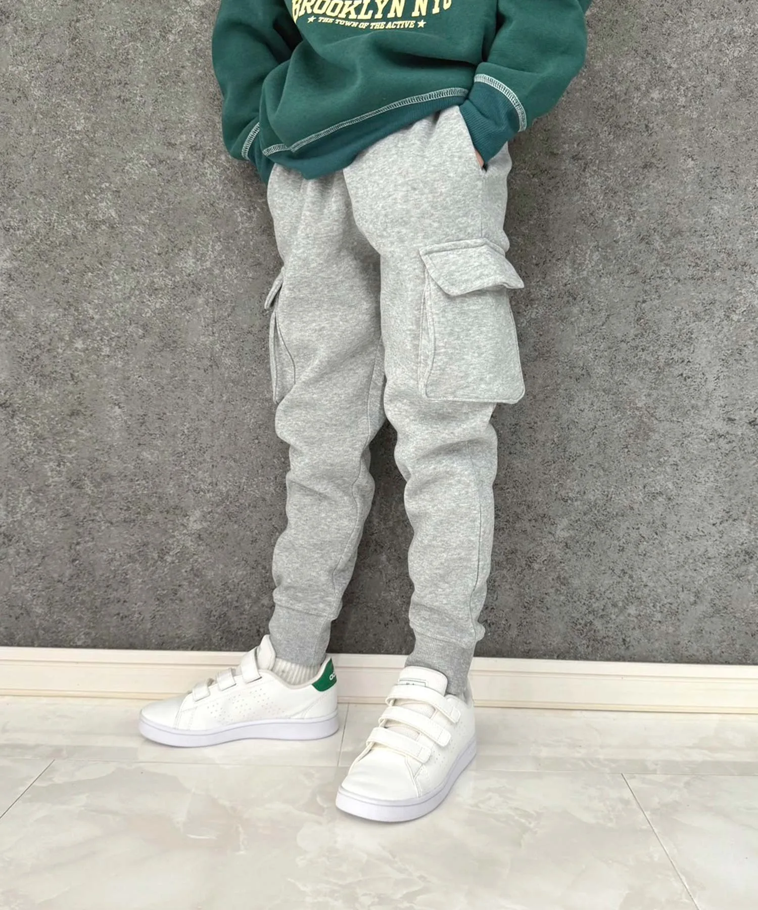 Детские спортивные штаны THE CASUAL серые