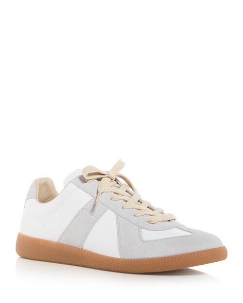 

Женские низкие кроссовки Replica Maison Margiela, цвет Ivory/Cream
