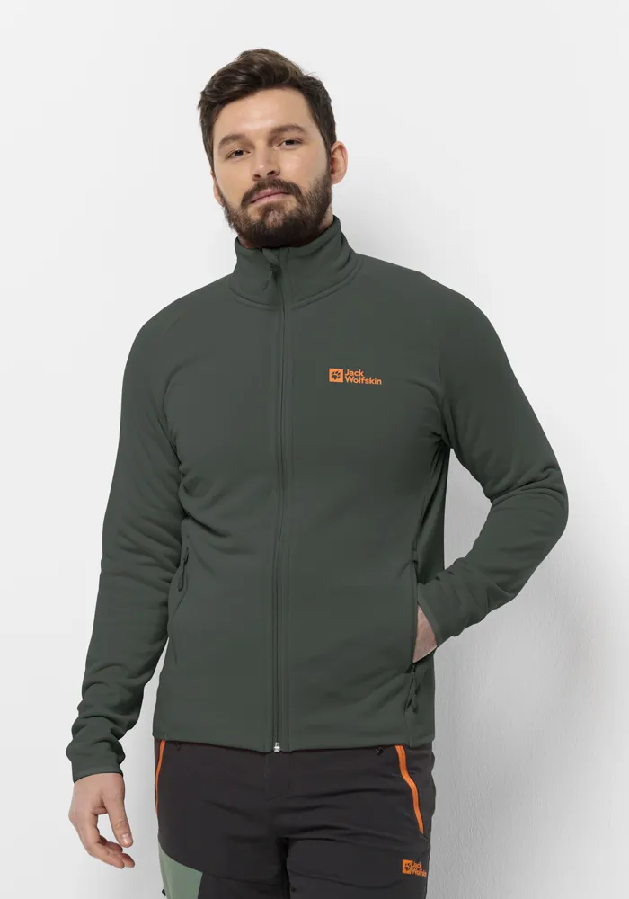 

Флисовая куртка Jack Wolfskin "BAISELBERG FZ M", цвет Black-Olive