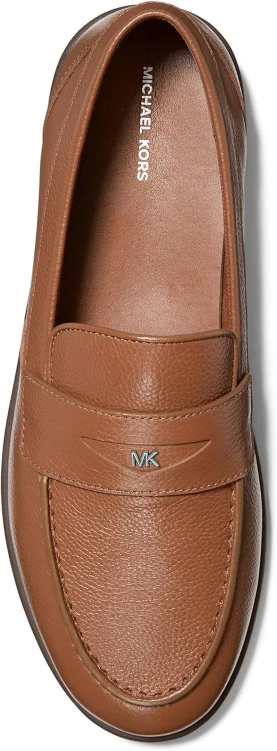 Лоферы Michael Kors, кожа/багажный — фото 3