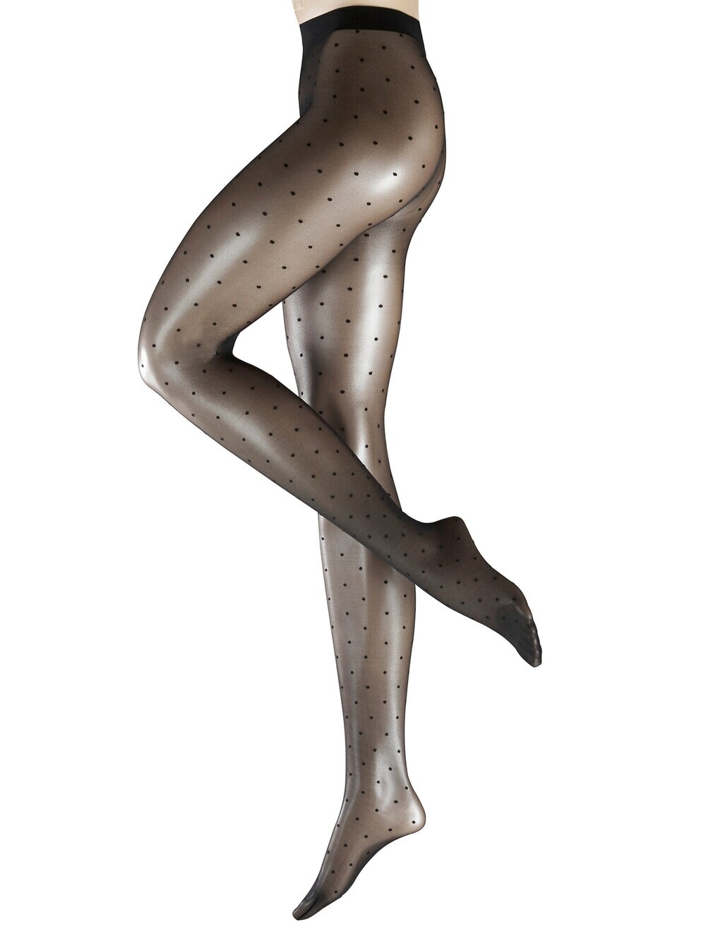 

Тонкие Колготки FALKE Dot, черный