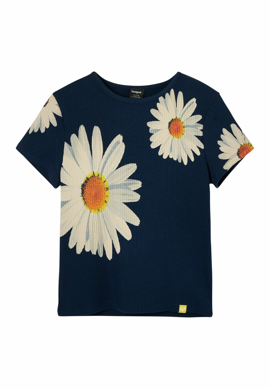 

Футболка с принтом Daisy Desigual, синий
