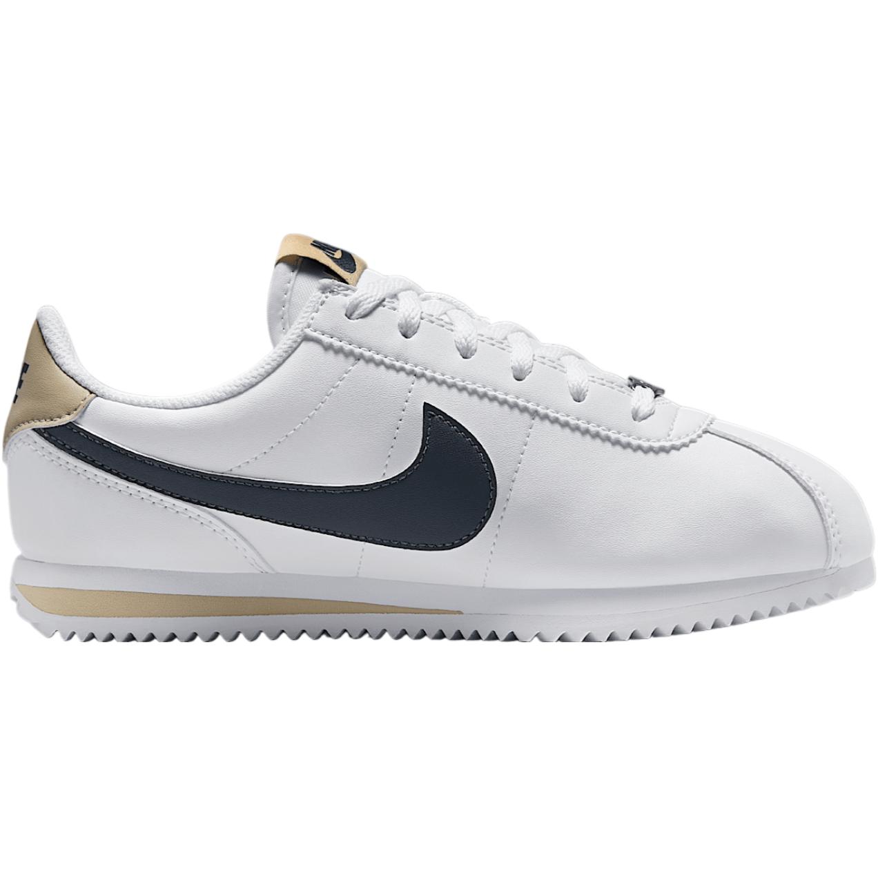 Детские кроссовки Cortez с износостойкими амортизаторами Nike, белый — фото 2