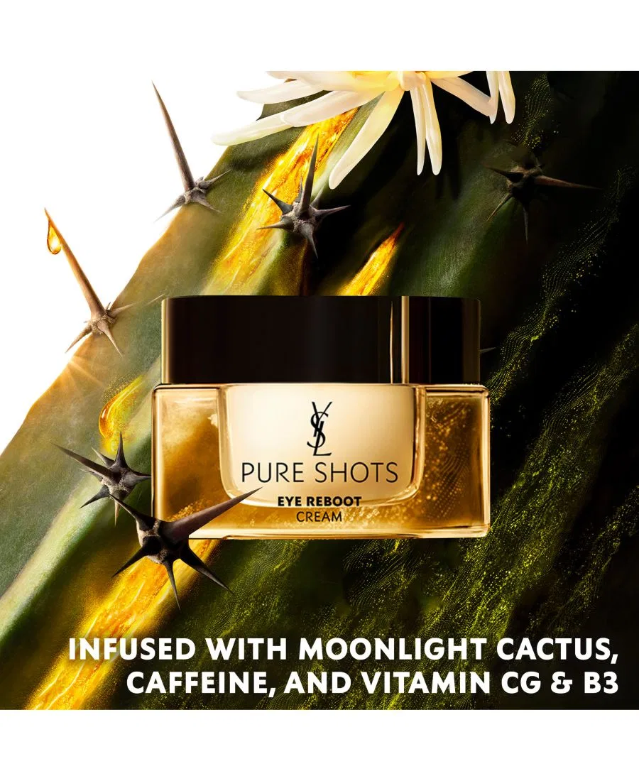 Крем для восстановления кожи вокруг глаз Pure Shots Eye Reboot Cream, 14 г Yves Saint Laurent — фото 2