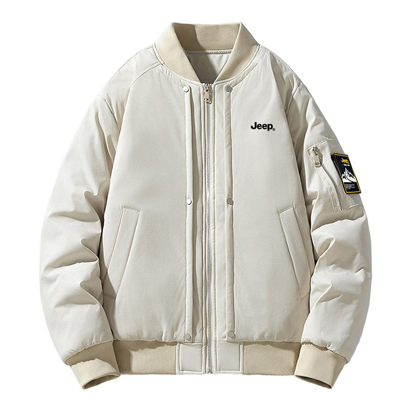 

Пуховик Urban Outdoors Unisex с бейсбольным воротником Jeep, оранжевый