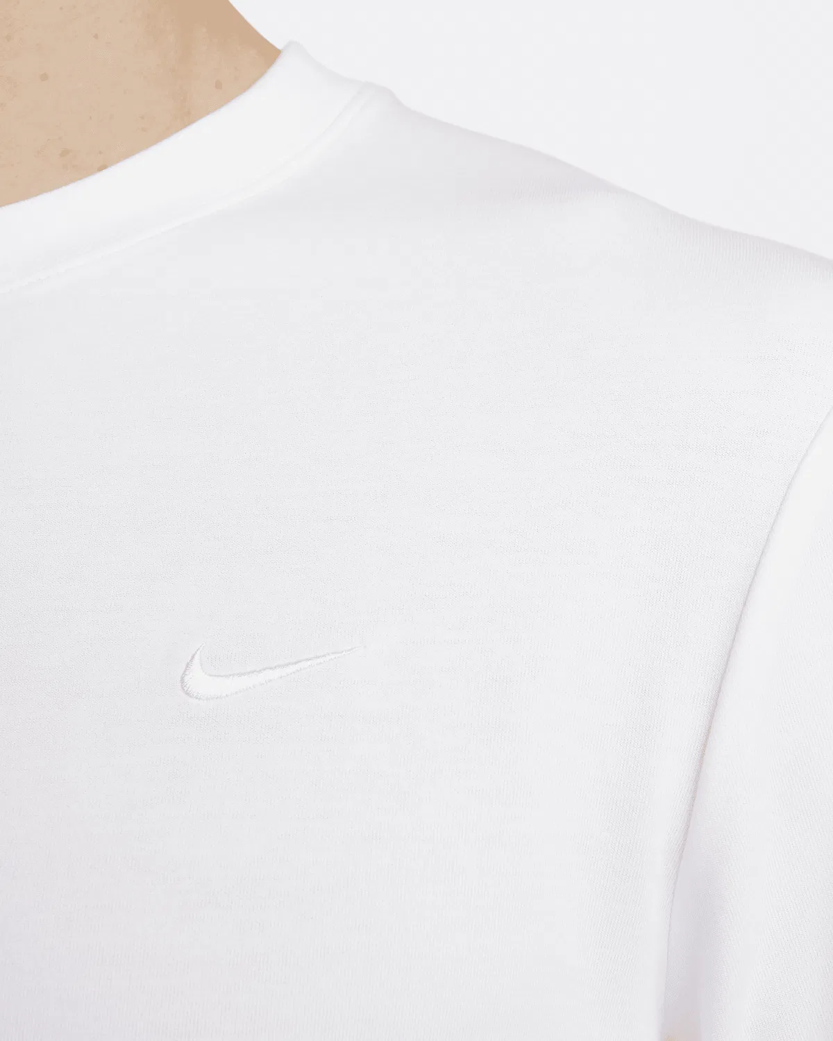Мужская длинная футболка Dri-FIT Nike Primary, White/White — фото 4