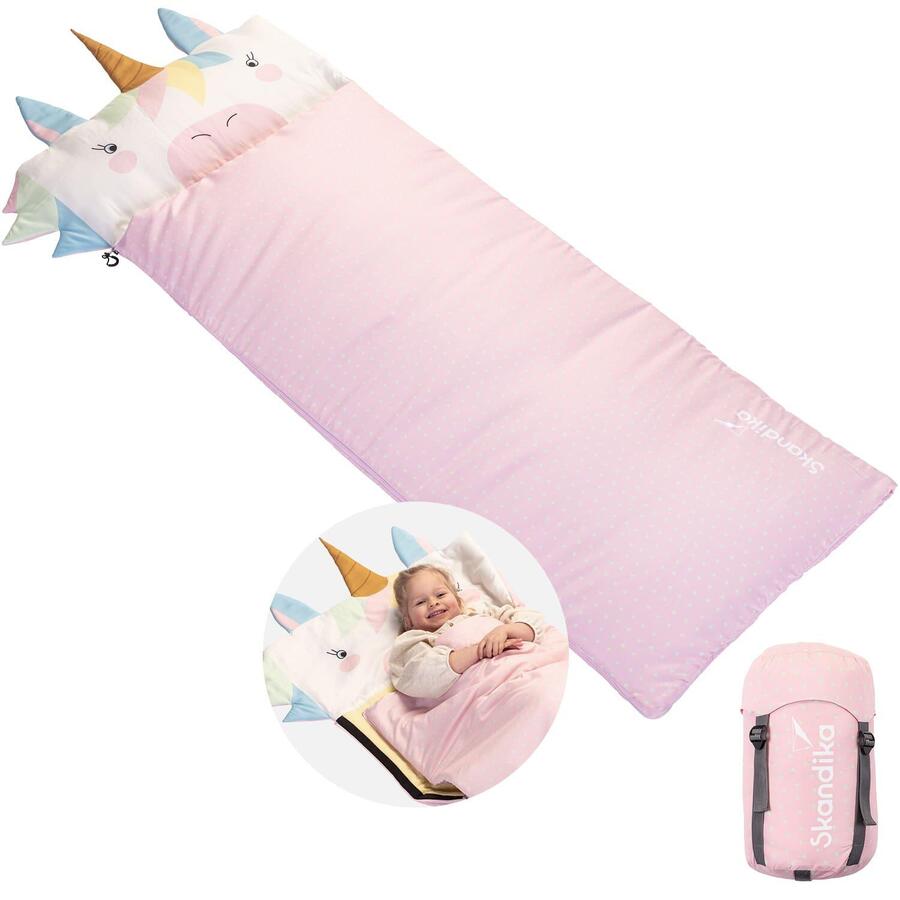 

SKANDIKA Детский спальный мешок Soti - Кемпинговый спальный мешок для детей ростом до 150 см