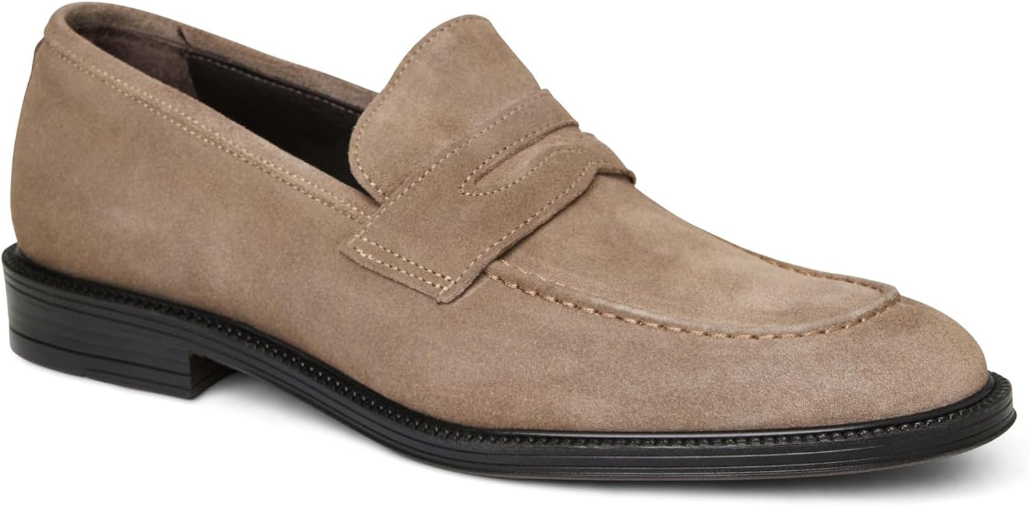 

Мужские лоферы Bruno Magli Dorzano с отделкой под пенни, Taupe Suede