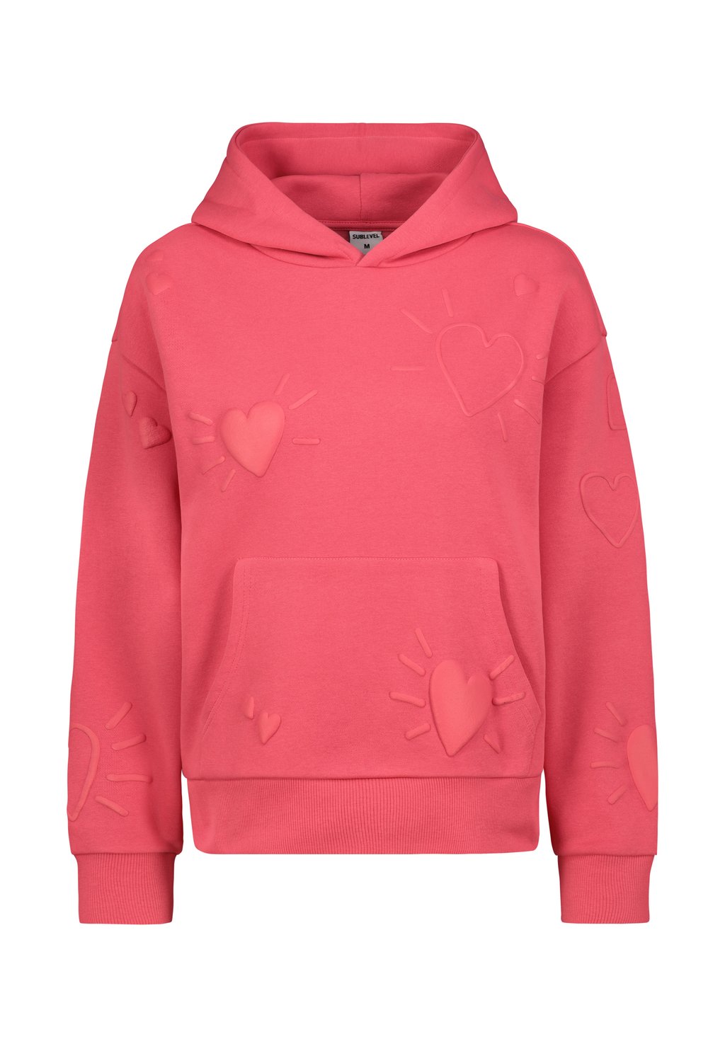 

Толстовка MIT 3D PRINT - Hoodie Sublevel, розовый
