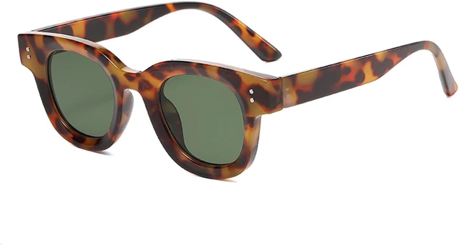 

Солнцезащитные очки с защитой от УФ-излучения UV400 | Эллиптическая оправа, утолщенная, маленькая | Для женщин и мужчин, для занятий спортом на открытом воздухе и вождения DSVIGF, Hawksbill Green