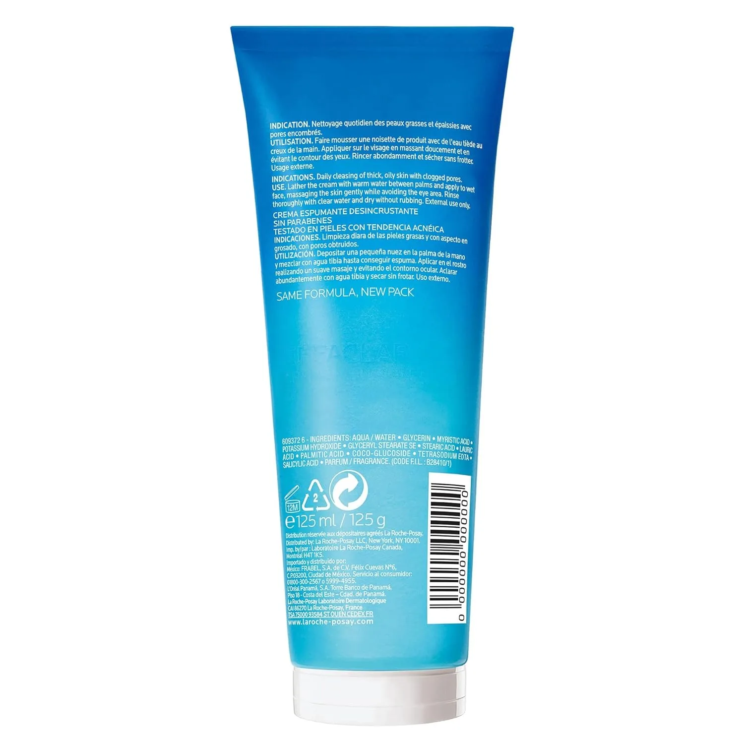 Пенка для умывания La Roche-Posay — Пенка для глубокого очищения лица Effaclar, -очиститель и средство для ежедневного — фото 2