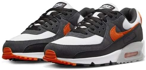 Мужские кроссовки NIKE Air Max 90 PRM, белый/черный/серый — фото 3