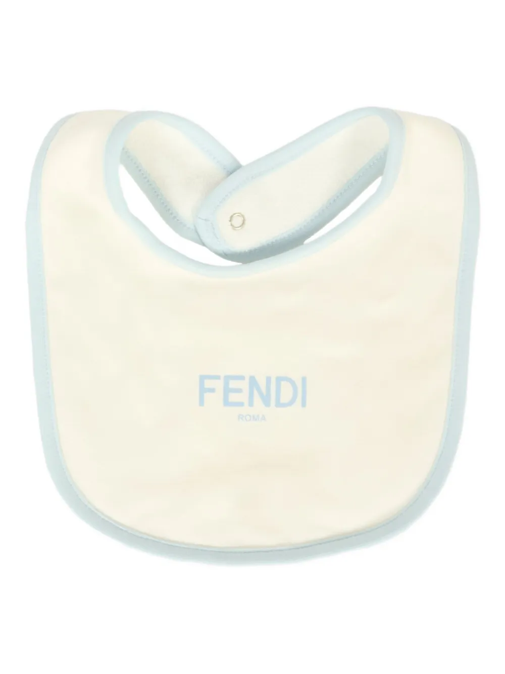 Комплект для новорожденного с принтом Fendi Kids, синий — фото 3