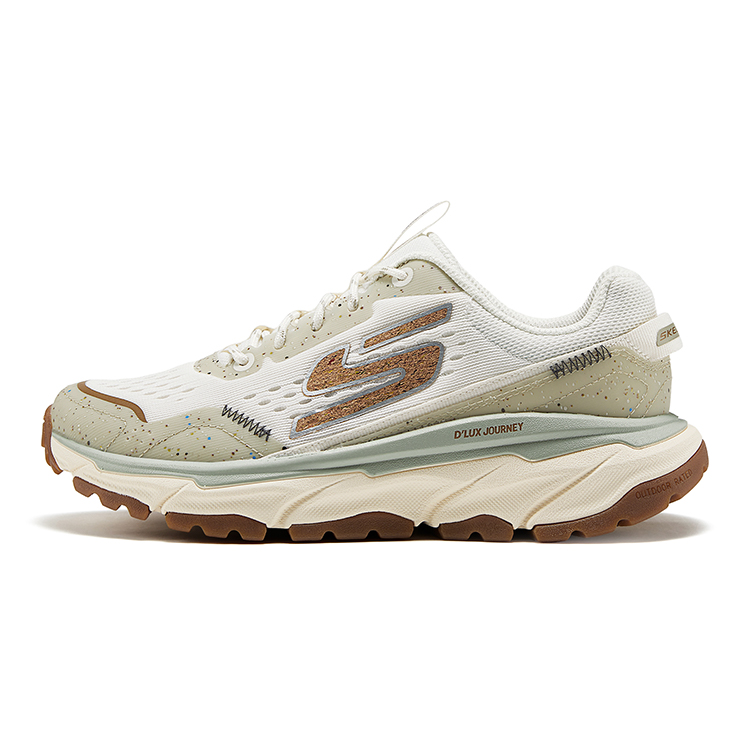 

Skechers Низкие повседневные кроссовки D'LUX JOURNEY, устойчивые к истиранию, мужские, белые и зеленые